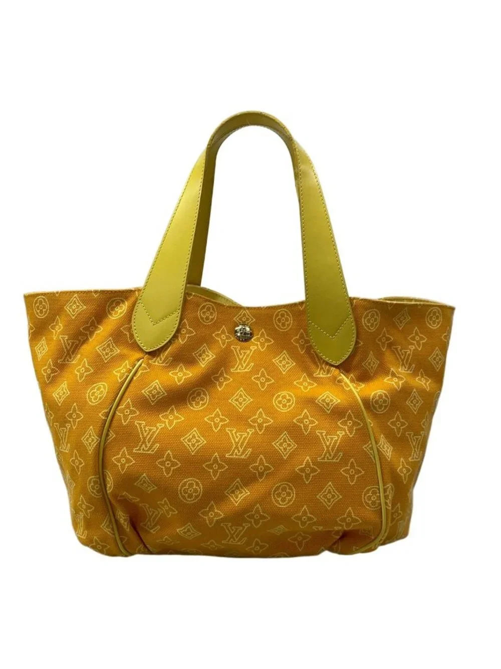Louis Vuitton Tote Beach Line Cabai Panema PM Jaune Leather